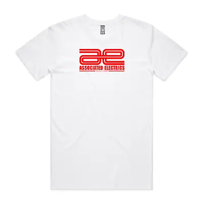 Associated Ae Electrics White Tshirt New Rc10 Vintage Non Genuine Red Logo • $29