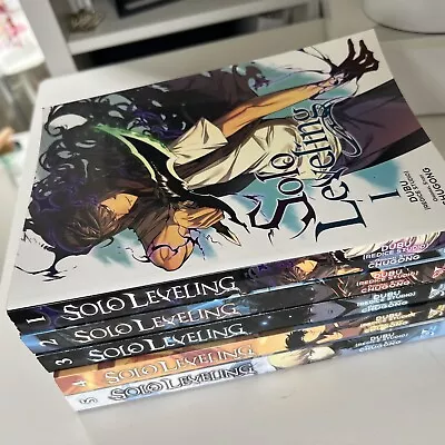 Solo Leveling Vol. 1 - 5 Lot English Manga Comic Manwha - Redice Studio • $21.20