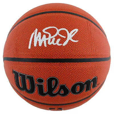 Lakers Magic Johnson Authentic Signed Wilson Basketball W/ Silver Sig BAS Wit • $149.99