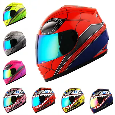 WOW Youth Kids Motorcycle Street Bike BMX MX Full Face Helmet: HKY-B15CLS • $49.95