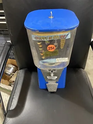 Oak Toy Capsule Vending Machine USA With Key Northwestern Beaver Eagle U-turn • $69