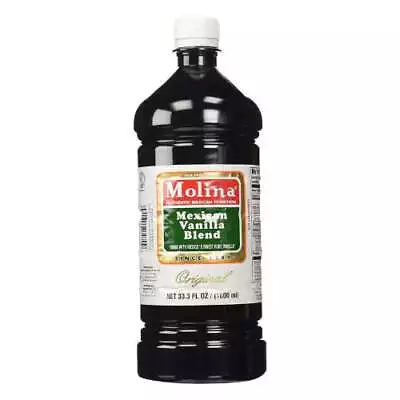 Molina Vainilla Mexican Vanilla Blend Vanillin Extract 33.3oz • $17.98