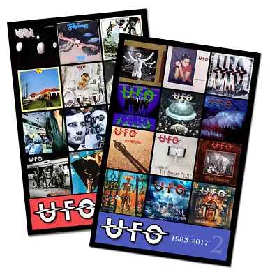 UFO Twin Pack Discography Magnet Set (two 3.75  X 4.75  Magnets)  RIP Pete Way. • $8.99