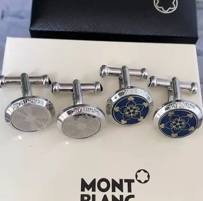 Montblanc Stainless Steel Double Starry Sky Cufflinks • $45