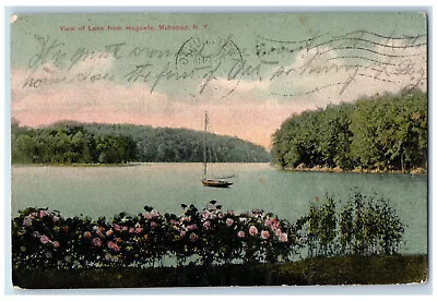 1908 Scenic View Of Lake From Hoguets Mahopac New York NY Antique Postcard • $14.98