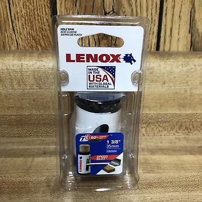 Lenox 2060604 Speed Slot Bi-Metal Hole Saw 1-3/8 In. New • $9.95