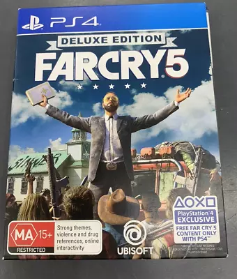 PS4 Farcry 5 Deluxe Edition (Playstation 4) • $25