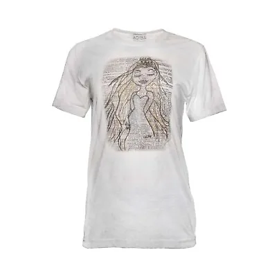 ADIBA Designer Gray Imperfect Princess Tee/T-shirt Size M • $44.99