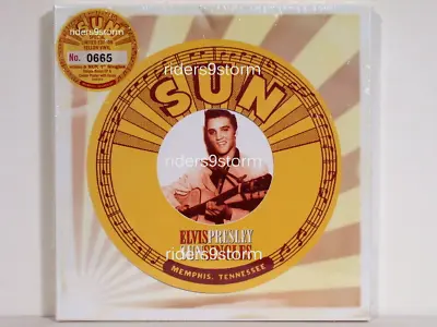 Elvis Presley Sun Singles (6) 45 RPM 7  Yellow Vinyl Records Box # 0665 Sealed • $234.99
