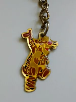 £10 • Buy Walt Disney Co Tigger (Winnie The Pooh) Metal Keyring Key Ring Chain 1987 1980s