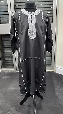 Boys Kids Jubba Thobe  Abaya Jilbab Moroccan Soft Fabric Islamic Clothing • £24.99