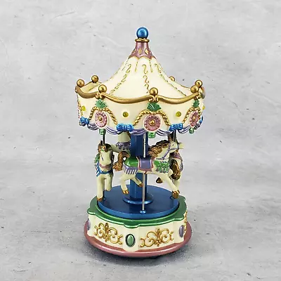Vintage Carousel Merry Go Round Music Box Tested And Works! • $32.88