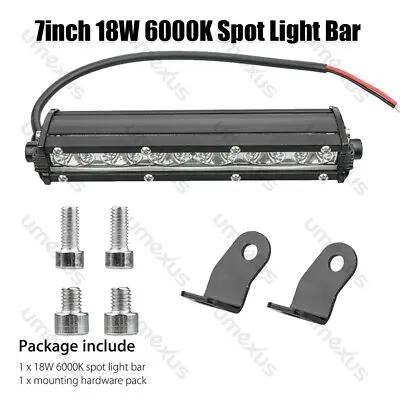 7'' Inch LED Work Light Bar Flood Spot Combo Fog Lamp Offroad Driving Truck ATV • $7.99