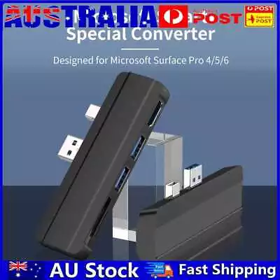 $20.79 • Buy For Surface Pro 6 Pro 5 Pro 4 Hub Dock With 4K HDMI Compatible USB 3.0 TF Slot A
