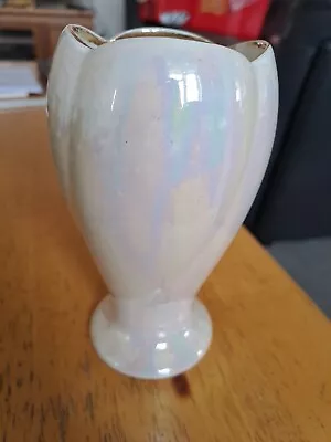 E Radford Handpainted Lustreware Vase • £5