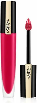 L'OREAL Rouge Signature Matte Liquid Lipstick 7ml - Choose Between 16 New Shades • £3.99