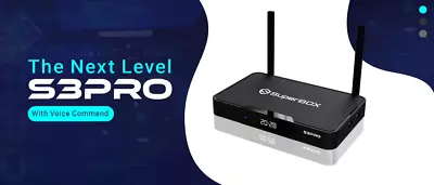 Superbox S3 Pro Dual Band Wi-Fi 2.4G 5G Voice Remote !!!NEW!!! • $199