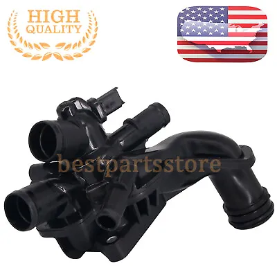 Engine Coolant Thermostat For Mini Cooper 1.6 2007 2008 2009 2010 2011 2012 2013 • $36.49