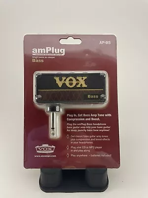 VOX AP-BS AmPlug Bass Guitar Headphone Amp | New In Box | Older Model • $35