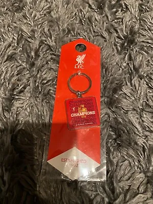 Official Liverpool FC Metal LFC Champions 19/20 Keyring (New With Tags) Free P+P • £6.99