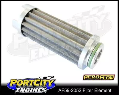 Aeroflow 60 Micron Replacement Stainless Steel Fuel Filter Element AF59-2052 • $51.95