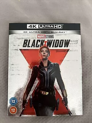 Marvel Black Widow (+Slipcover Sleeve) 4K Ultra-HD Blu-ray ALL Region NEW Sealed • £13