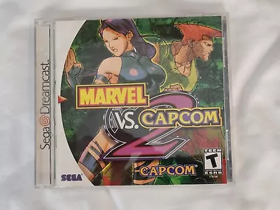 Sega Dreamcast Video Game Lot Marvel Vs. Capcom 2 CIB In Mint Shape • $132.50