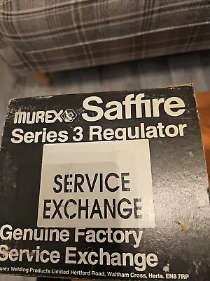 Murex Saffire Series 3 Regulator • £25