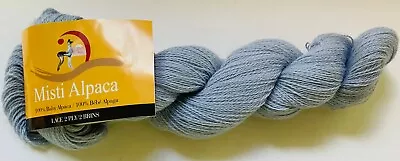 Misti Alpaca Baby Alpaca Yarn Unit Of 1 Lavender 8127 Lace New • $19.95