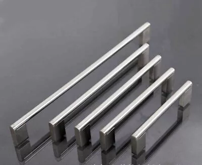 £2.22 • Buy Kitchen Cabinet Handle Door Handles Cupboard Drawer Chrome Bar Bedroom Brushed N