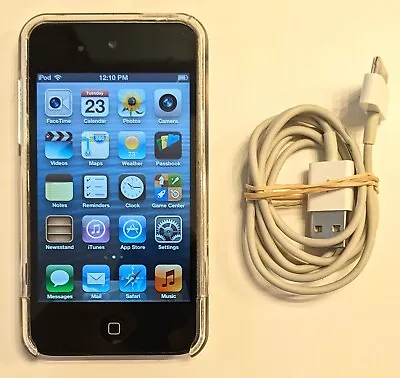 Apple IPod Touch 4th Generation 32GB Black A1367 Tested Working • $29.50