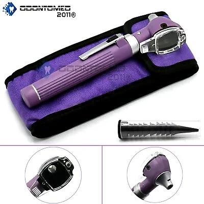 Fiber Optic Otoscope Mini Pocket Medical Ent Diagnostic Purple Set  • $16.95