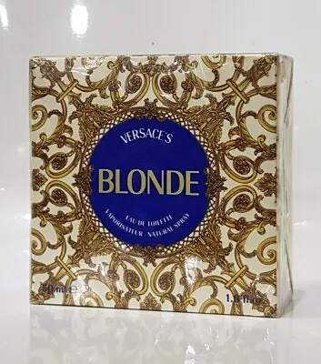 VTG Gianni Versace Blonde Eau De Toilette 50ml / 1.7 Fl.oz 90's Edit' • $295