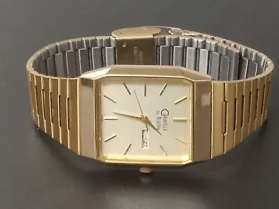 $10.60 • Buy Vintage Caravelle By Bulova Men's Gold Tone Working Watch