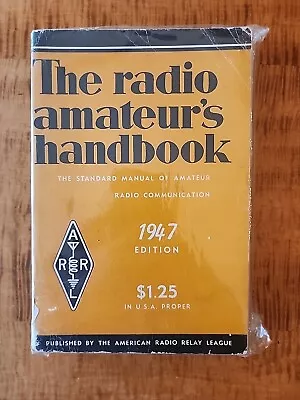 1947 Radio Amateur's Handbook 1947 Published By ARRL - Ham Radio • $16