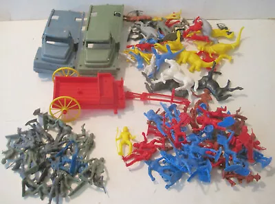 Group Of 50’s-60’s MPC Figures & Accessories • $9.99