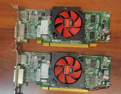 Lot Of 2 Dell AMD Radeon HD 6450 1GB 64-Bit DDR3 PCIe Graphics Video Card 0WH7F • $17.52