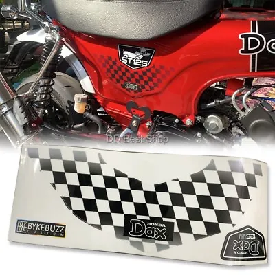 Sticker Emblem Decal Black Honda Dax Dog ST125 Body Tank Frame Side Jap Minibike • $28.98