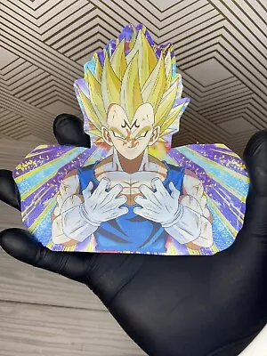 Dragonball Z Super Saiyan Majin Vegeta 3D Lenticular Motion Car Sticker Decal • $7.49