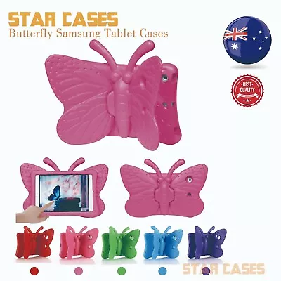 IPad 789 10 Mini Air123456 Pro11 Kids Butterfly Shockproof EVA Heavy Duty Case • $26.99