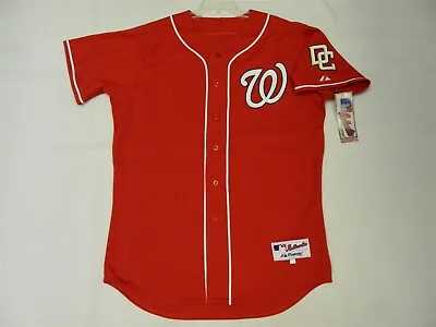 Authentic Washington Nationals Vintage Red ALTERNATE Jersey 56 RARE!! • $125