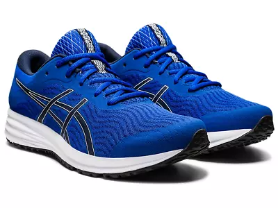 Nib Men's Asics 1011a823 Patriot 12 Ascic Blue/midnight Running Shoes Sneakers • $36.95