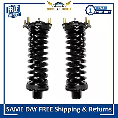 Front Quick Complete Struts & Coil Spring Assembly Pair For 2002-12 Jeep Liberty • $139.74