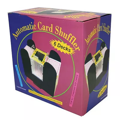 1-6 Decks Automatic Card Shuffler BlackJack Poker  • $39.99