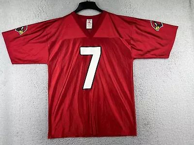 Arizona Cardinals Football Jersey Mens Medium Red #7 Matt Leinart Polyester NFL • $23.64