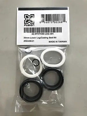 $21 • Buy Suspension Fork Spare X-Fusion 34mm Lower Leg Seal Kit And Foam Rings