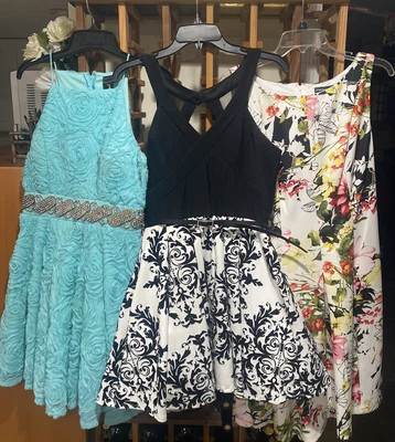 £36.87 • Buy Lot Of 3 Teen / Girls Party Or Prom Dresses Size 13/14