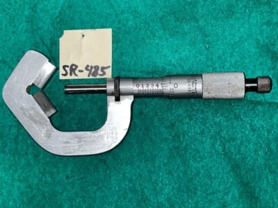 $160 • Buy STARRETT No. 485 V-ANVIL MICROMETER