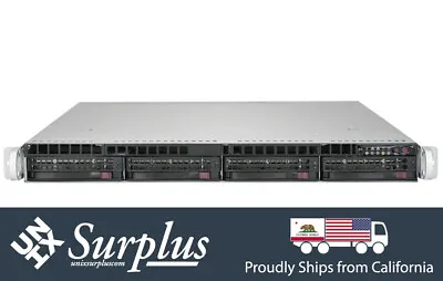 1U Supermicro 20  Short Depth Server X9SCL-F XEON E3-1270 V2 8GB RAM  Rails • $124