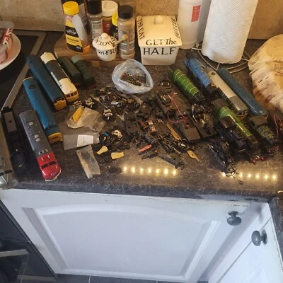 £34 • Buy Hornby Lima Tri-ang Spares Repairs Joblot Bodies Motors Parts Etc